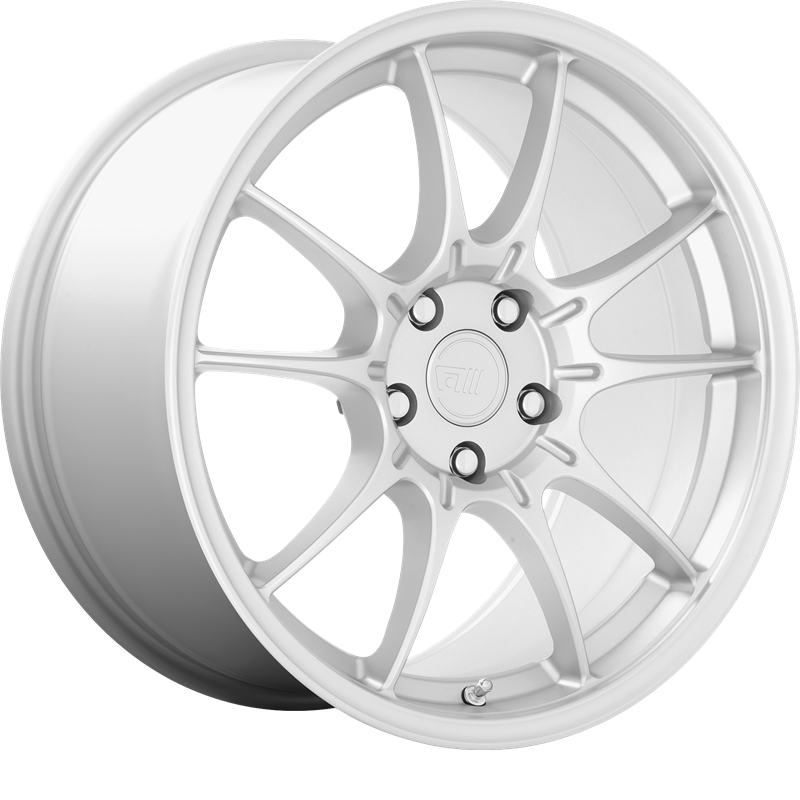 Motegi Racing 17x8 MR152 SS5 Hyper Silver +45mm