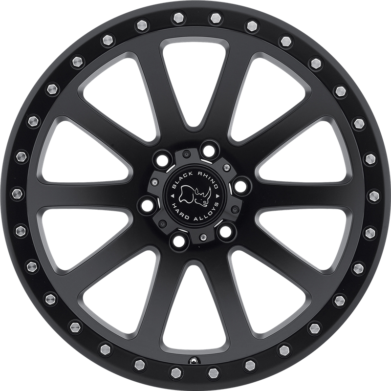 Black Rhino 18x9 Mint Matte Black +12mm