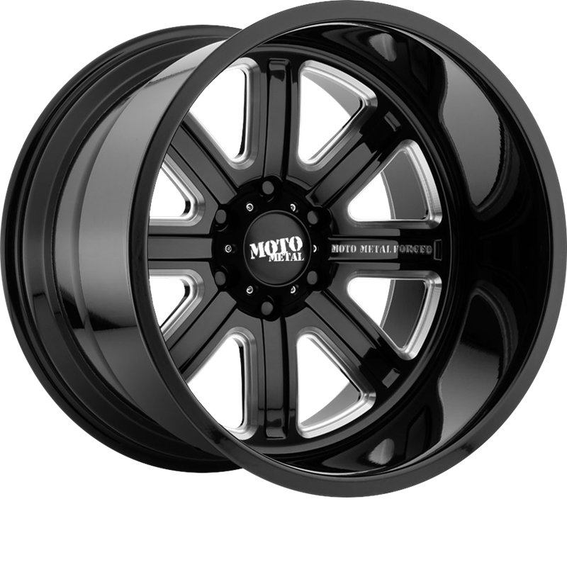 Moto Metal 20x10 MO402 Gloss Black Milled -24mm