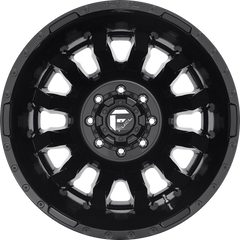 Fuel 20x8.25 D675 Blitz Dually Gloss Black -246mm