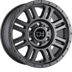 Black Rhino 16x8 Yellowstone Matte Gunmetal +38mm