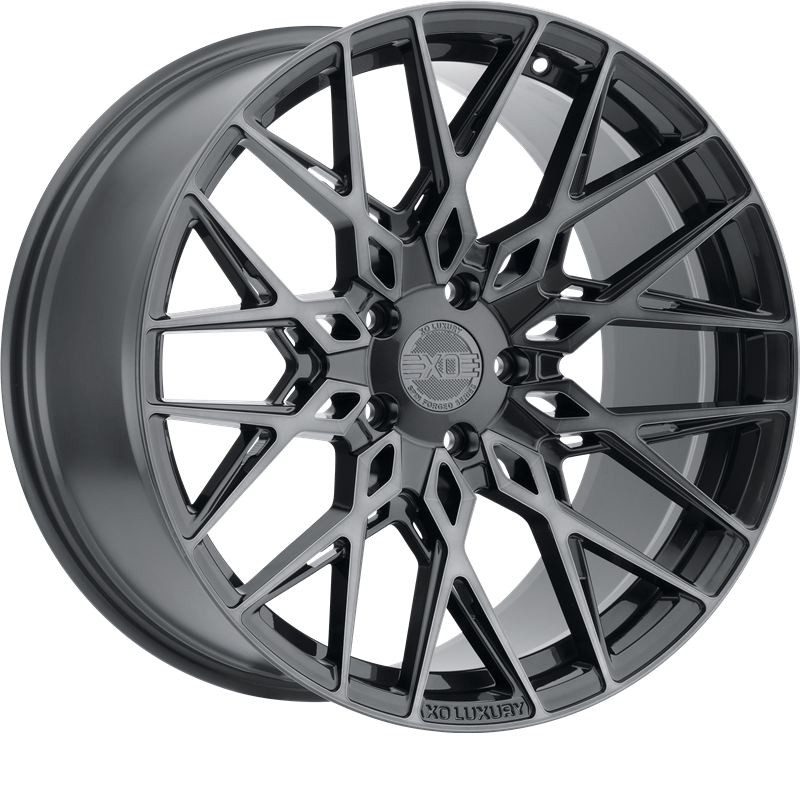 XO 19x9.5 Phoenix Gunmetal w/ Brushed Gunmetal Face +40mm