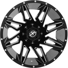 XF Off-Road 20x10 XF-218 Gloss Black Milled -12mm