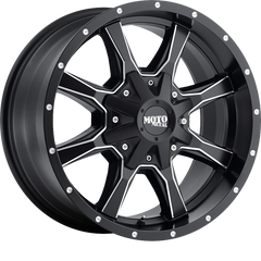 Moto Metal 16x8 MO970 Satin Black Milled +0mm