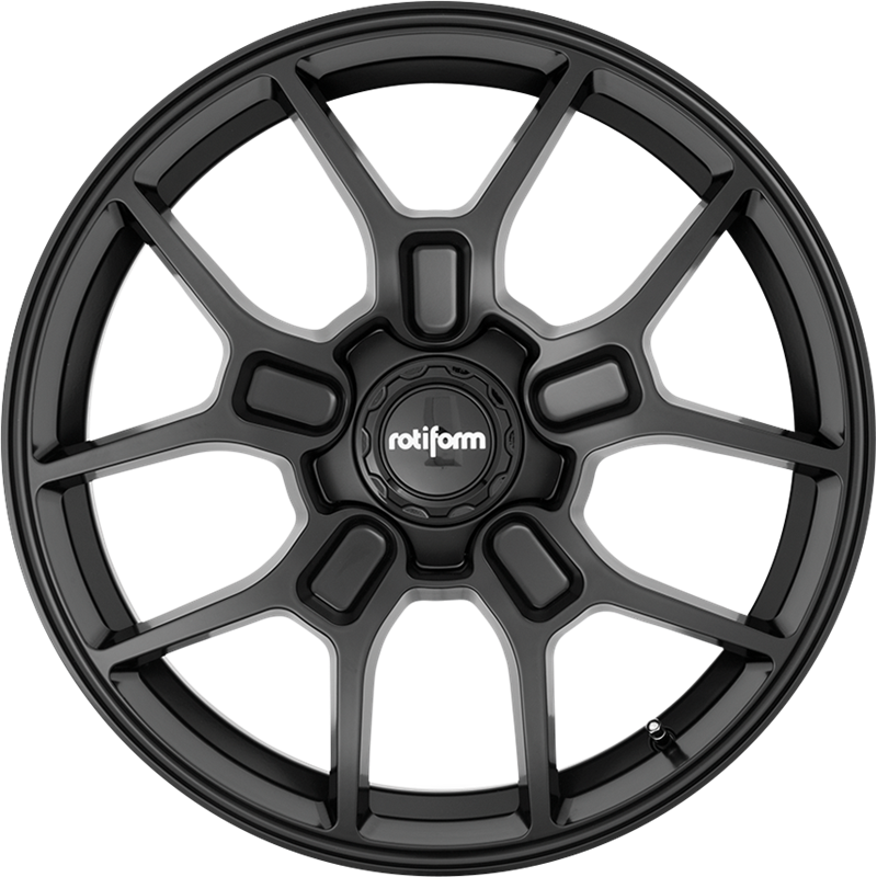 Rotiform 19x8.5 R177 ZMO Matte Black +35mm