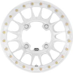 KMC Powersports 15x6 KS436 Impact Forged Beadlock Raw Machined Forged +50mm