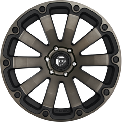 Fuel 20x10 D636 Diesel Black Machined w/ Dark Tint -18mm