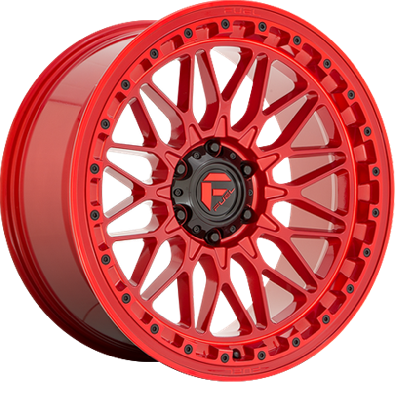 Fuel 20x9 D758 Trigger Candy Red +1mm