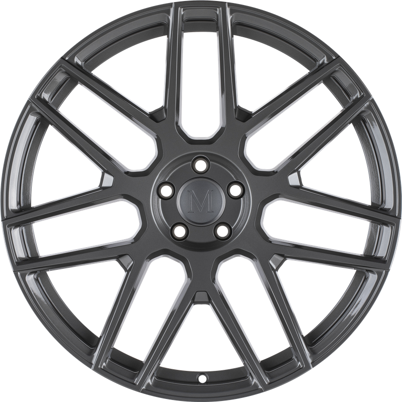 Mandrus 20x10 Miglia Gloss Gunmetal +25mm