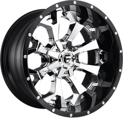 Fuel 20x12 D246 Assault Chrome Face w/ Gloss Black Lip -43mm