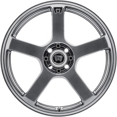 Motegi Racing 15x6.5 MR116 FS5 Dark Silver w/ Machined Flange +40mm