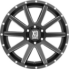 XD 20x10 XD818 Heist Satin Black -24mm