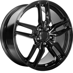 Performance Replicas 18x8.5 PR160 Gloss Black +56mm