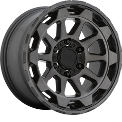 Black Rhino 20x9 Rotor Matte Gunmetal w/ Brushed Tinted Face +12mm