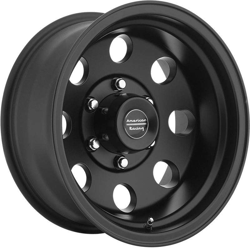 American Racing 16x10 AR172 Baja Satin Black -25mm