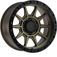 American Racing 18x9 AR202 Matte Bronze w/ Black Lip +0mm