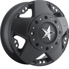 XD 17x6 XD775 Rockstar Dually Matte Black -134mm