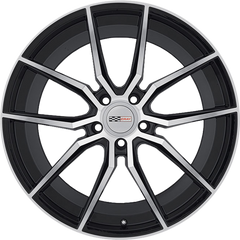 Cray 19x10.5 Spider Gloss Black w/ Mirror Cut Face +65mm