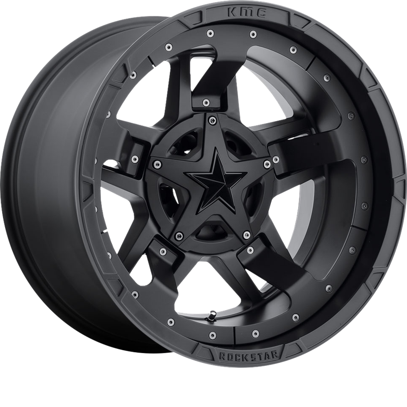 XD 20x9 XD827 Rockstar III Matte Black +25mm