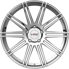 KMC 20x9 KM707 Channel Chrome +30mm