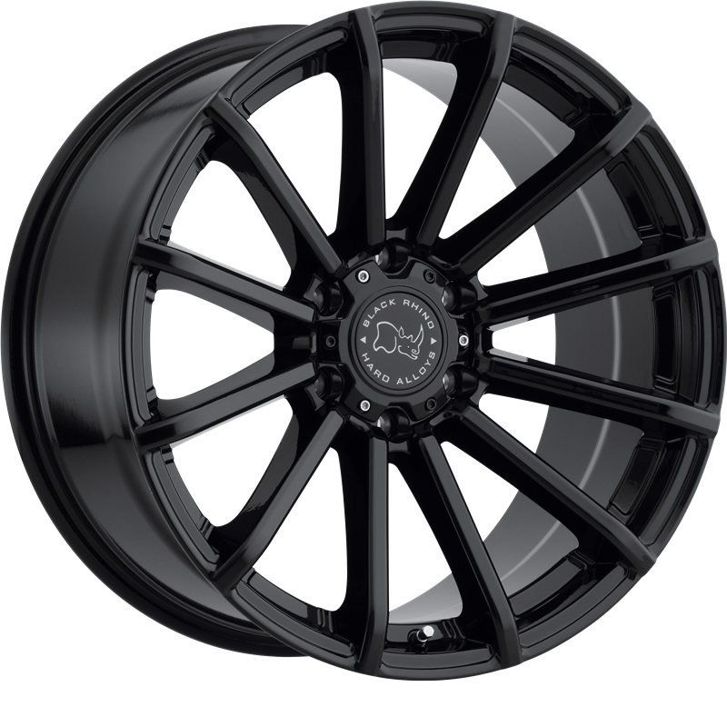 Black Rhino 20x9.5 Rotorua Gloss Black +12mm