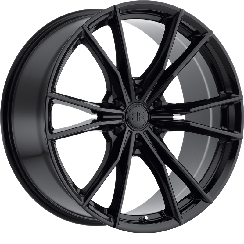 Black Rhino 18x8.5 Zion Gloss Black +35mm