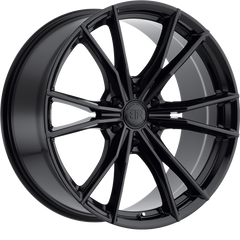 Black Rhino 18x8.5 Zion Gloss Black +35mm