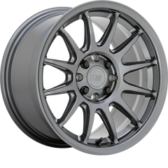 Motegi Racing 16x8 MR156 S12 Gloss Gunmetal +28mm