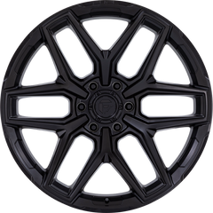 Fuel 20x10 Flux Blackout -18mm