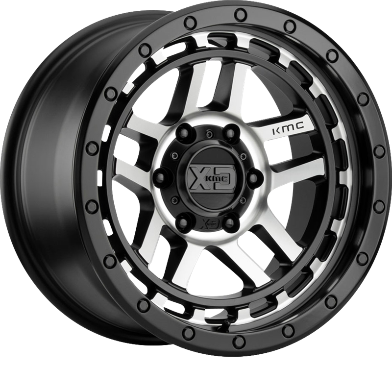 XD 17x8.5 XD140 Recon Satin Black Machined +18mm