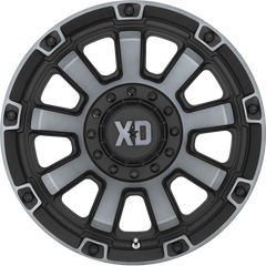 XD 20x10 XD852 Gauntlet Satin Black w/ Gray Tint -18mm