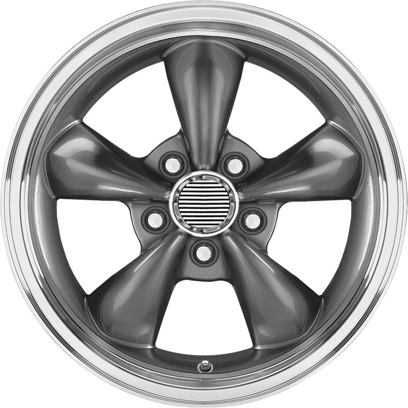 Performance Replicas 17x8 PR106 Anthracite Machined +0mm