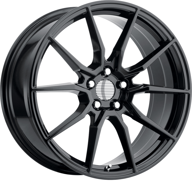 Performance Replicas 20x10 PR193 Gloss Black +40mm