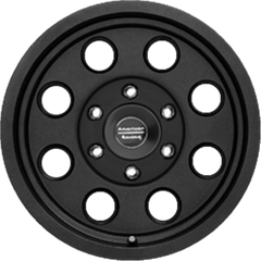 American Racing 15x8 AR172 Baja Satin Black -19mm