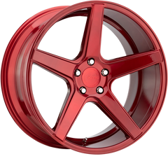 KMC 20x9 KM685 District Candy Red +25mm