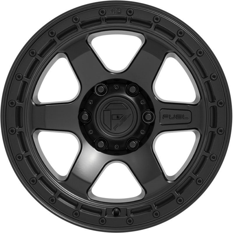 Fuel 18x9 D750 Block Matte Black +20mm