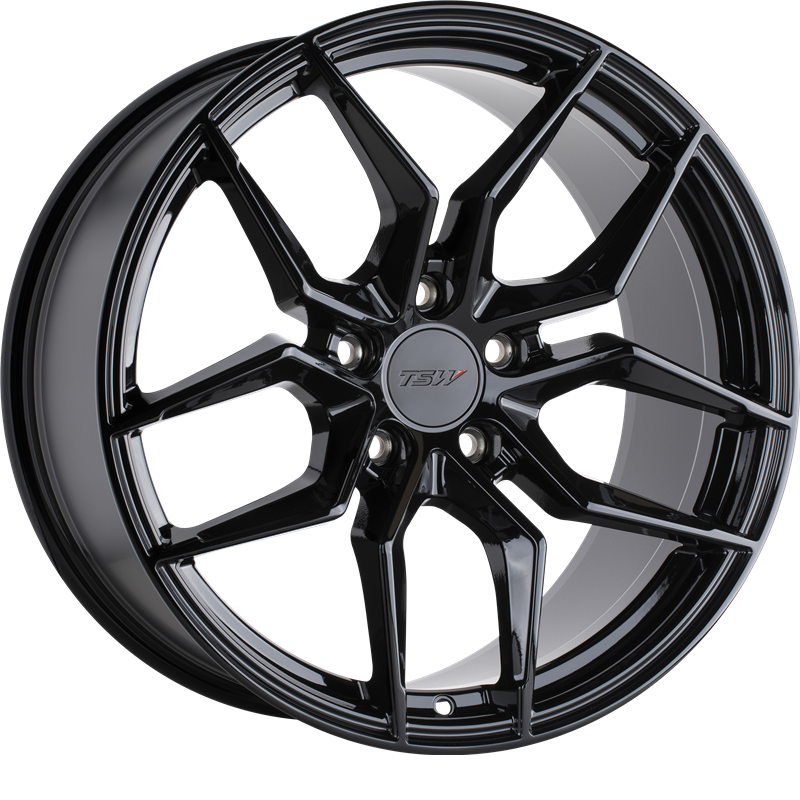 TSW 17x8 Silvano Gloss Black +40mm