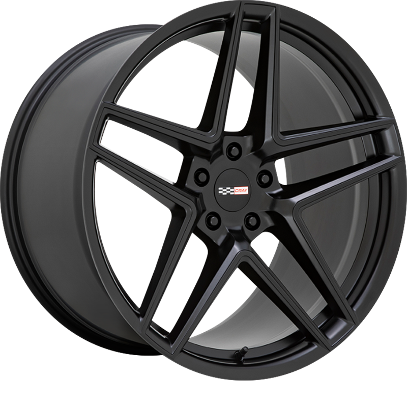 Cray 20x9 Panthera Semi Gloss Black +38mm