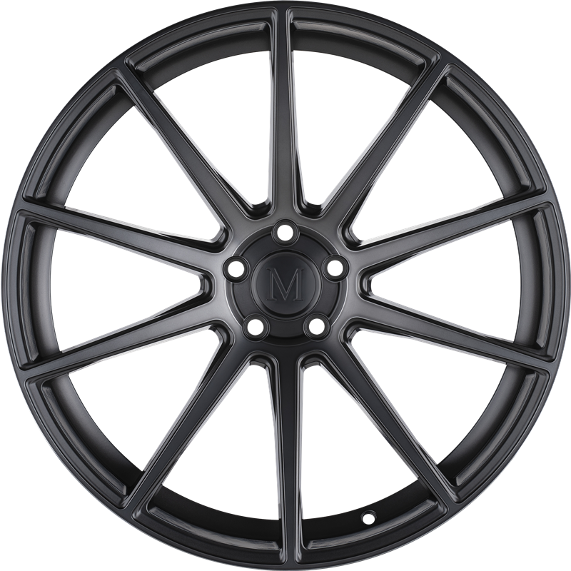 Mandrus 20x10 Klass Gloss Gunmetal w/ Machined Tinted Face +45mm