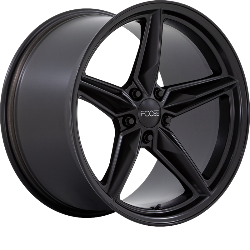 Foose 19x9.5 F175 CF8 Matte Black +17mm