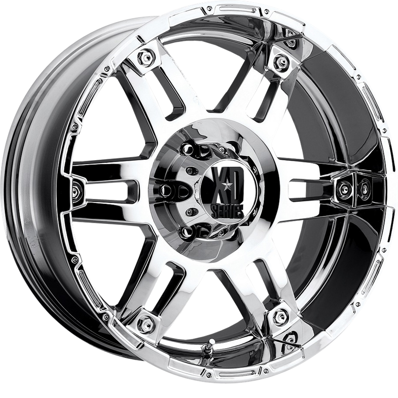 XD 17x8 XD797 Spy Chrome +18mm