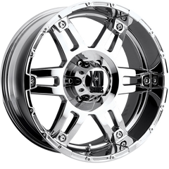 XD 17x8 XD797 Spy Chrome +18mm