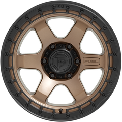 Fuel 18x9 D751 Block Matte Bronze w/ Black Ring -12mm