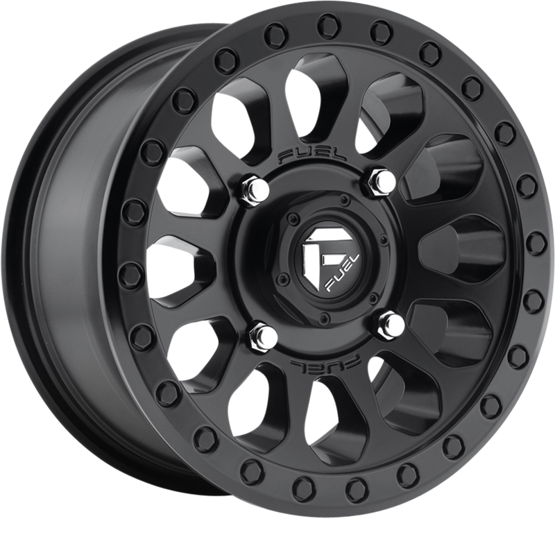 Fuel UTV 15x7 D579 Vector Matte Black +13mm