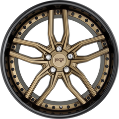 Niche 19x9.5 M195 Methos Matte Bronze w/ Black Ring +48mm