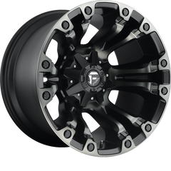 Fuel 20x9 D851 Vapor Matte Black w/ Gray Tint +2mm