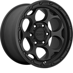 KMC 17x9 KM541 Dirty Harry Textured Black -12mm