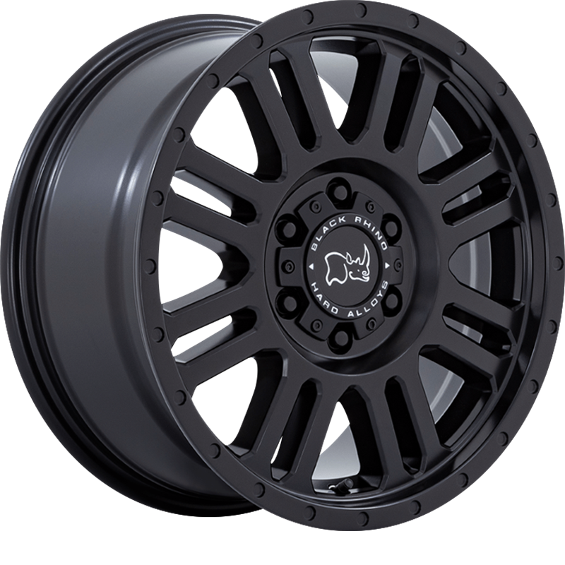 Black Rhino 16x8 Yellowstone Matte Black +45mm