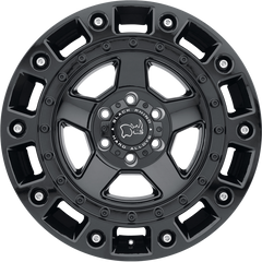 Black Rhino 18x9.5 Cinco Gloss Black w/ Stainless Bolt -18mm