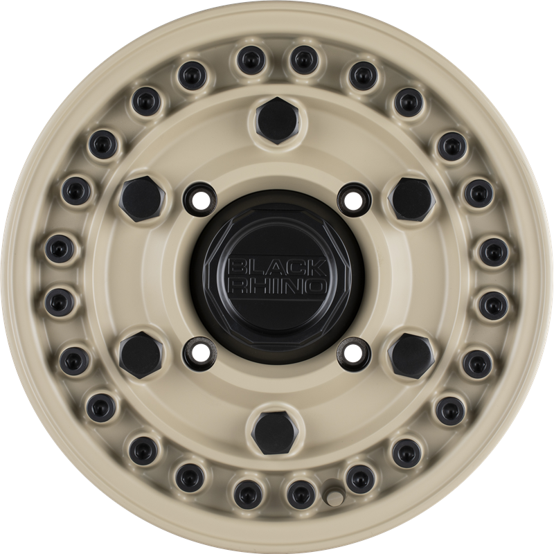 Black Rhino Powersports 15x7 Armory UTV Desert Sand +36mm